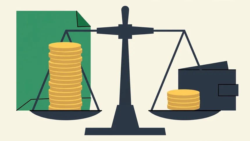 Diferența dintre salariul brut din contract și salariul net primit în cont
