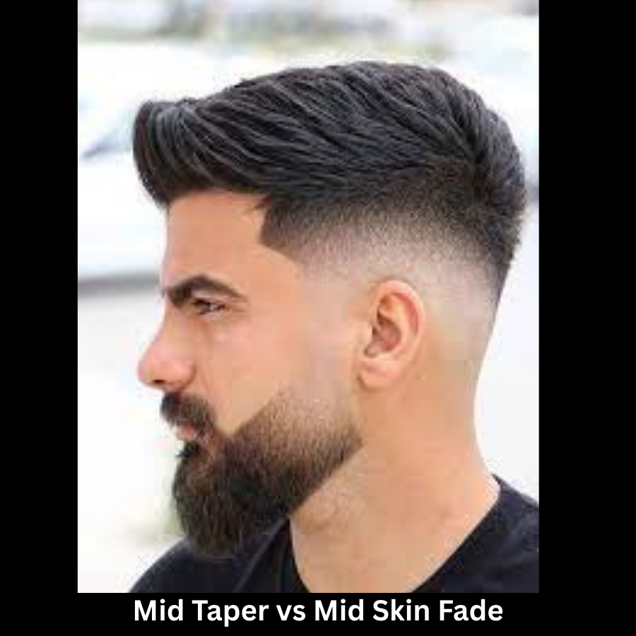Mid Taper vs Mid Skin Fade