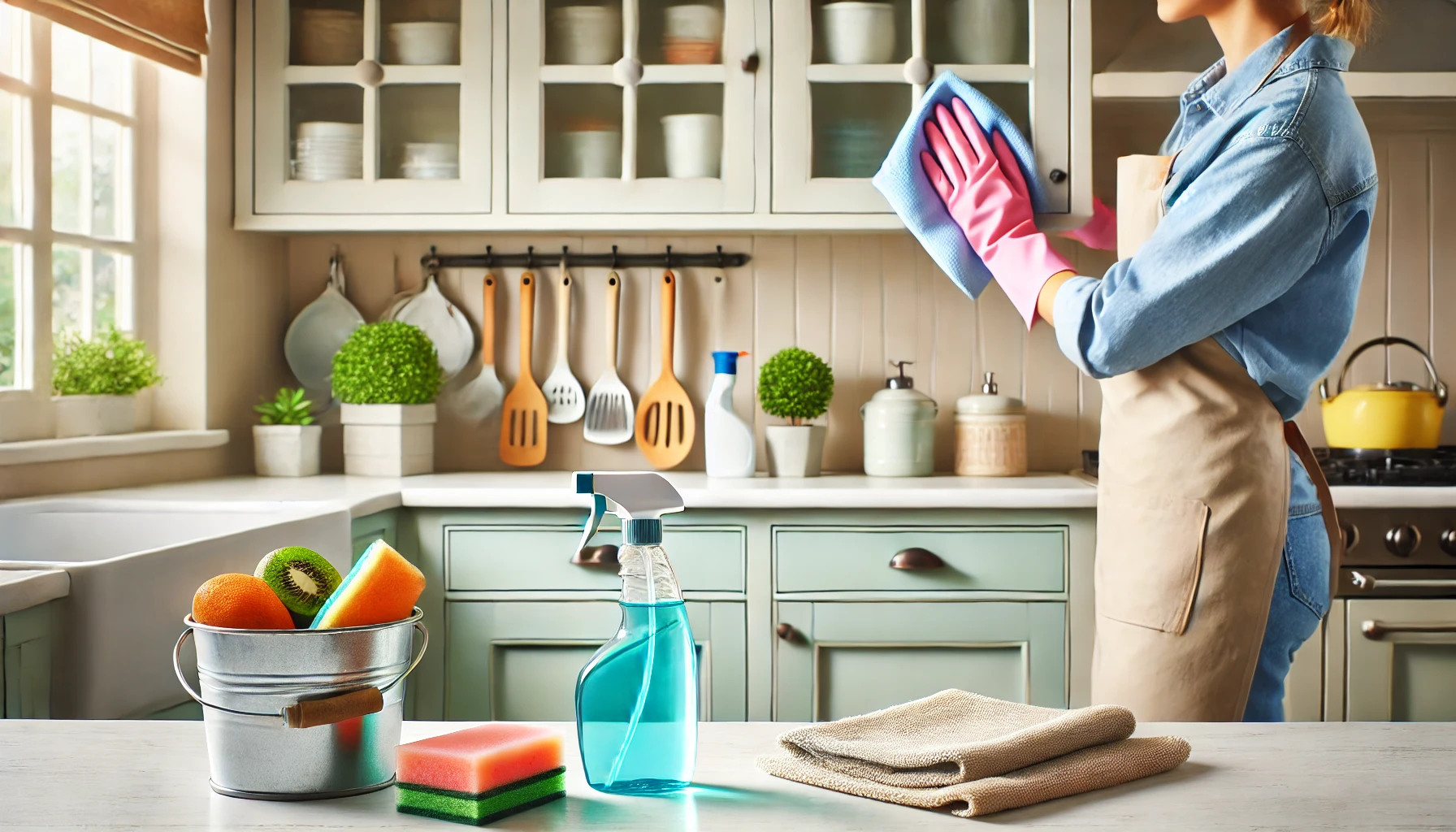 Painted Kitchen Cupboards