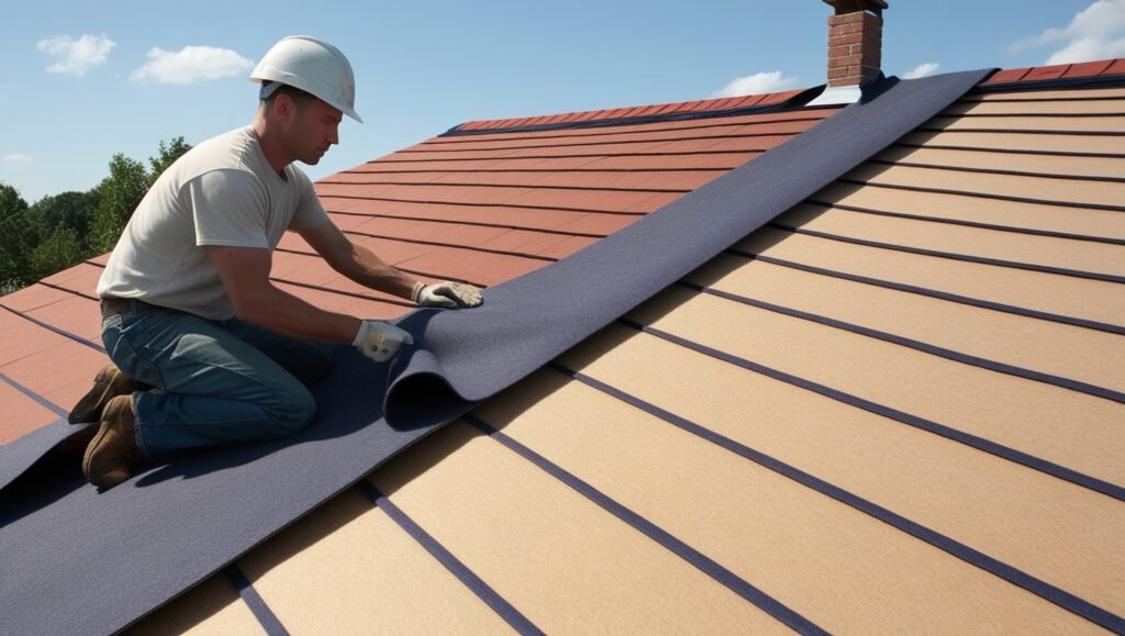 How Much Overlap on Roofing Felt?