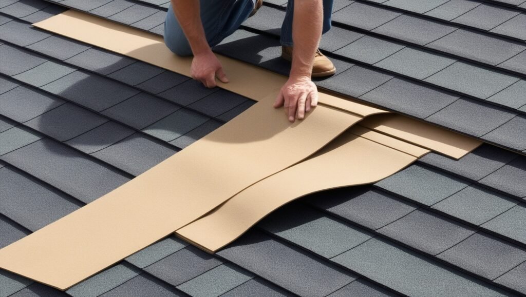 How Much Overlap on Roofing Felt?