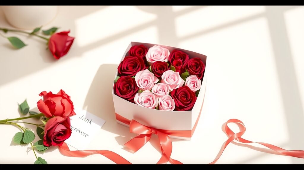 Rosboxar preserved rose gift