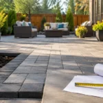 Patio cost calculator 2026 — concrete and paver patio with tools