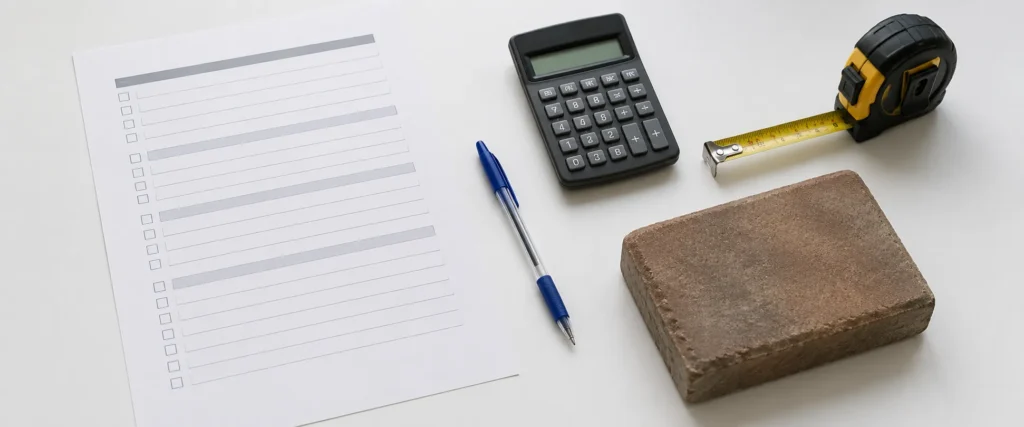 Homeowner checklist for evaluating patio contractor quotes before signing